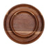 Vague Round Wooden Fruit Tray 28cm x 3cm