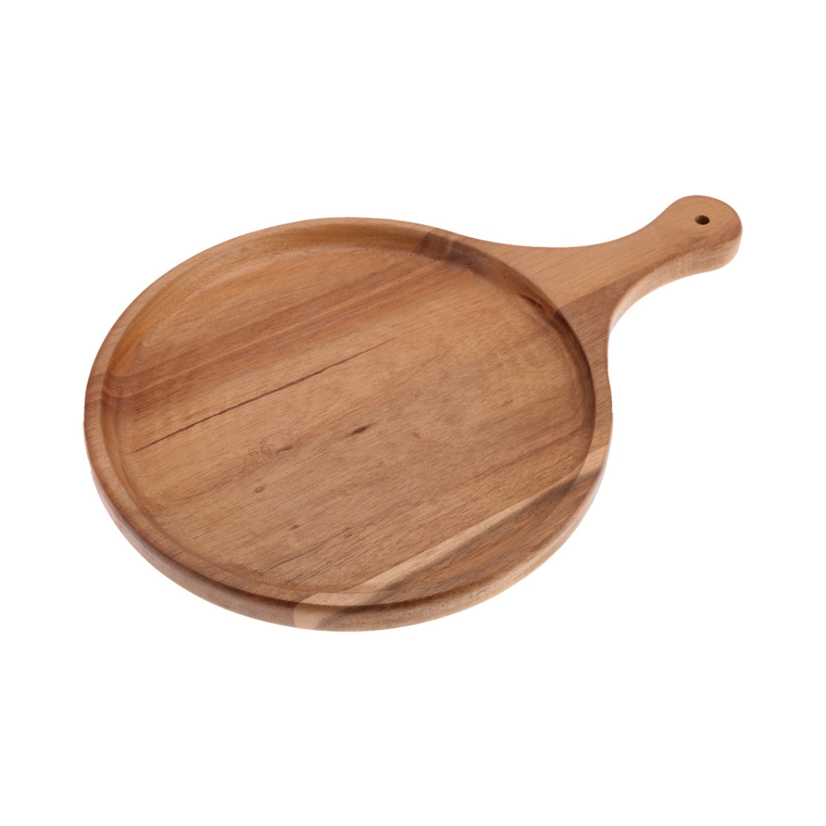 Vague Round Wooden Food Tray 38 x 26 x 2 cm