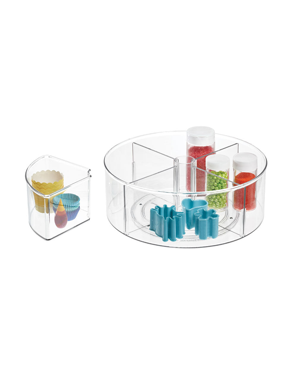 The Home Edit Divided Turntable 12.5 inch