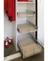 Tansel Wardrobe Pull Out Drawers with Slides L 346 x H 100 x W 485 mm