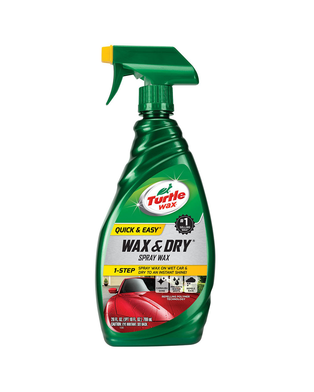 Turtle Wax 1 Step Wax & Dry 26Oz