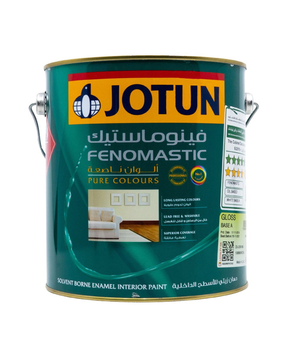 Fenomastic Pure Colours Enamel Gloss 3.6L Base A