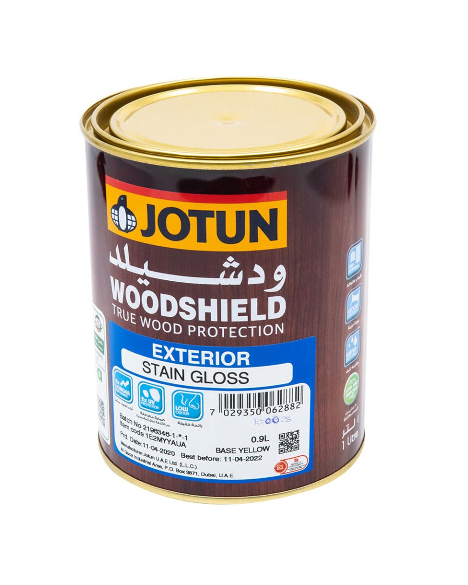 Jotun Woodshield Stain Gloss Exterior 0.9L Y