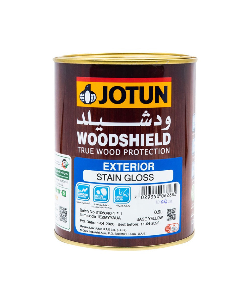 Jotun Woodshield Stain Gloss Exterior 0.9L Y
