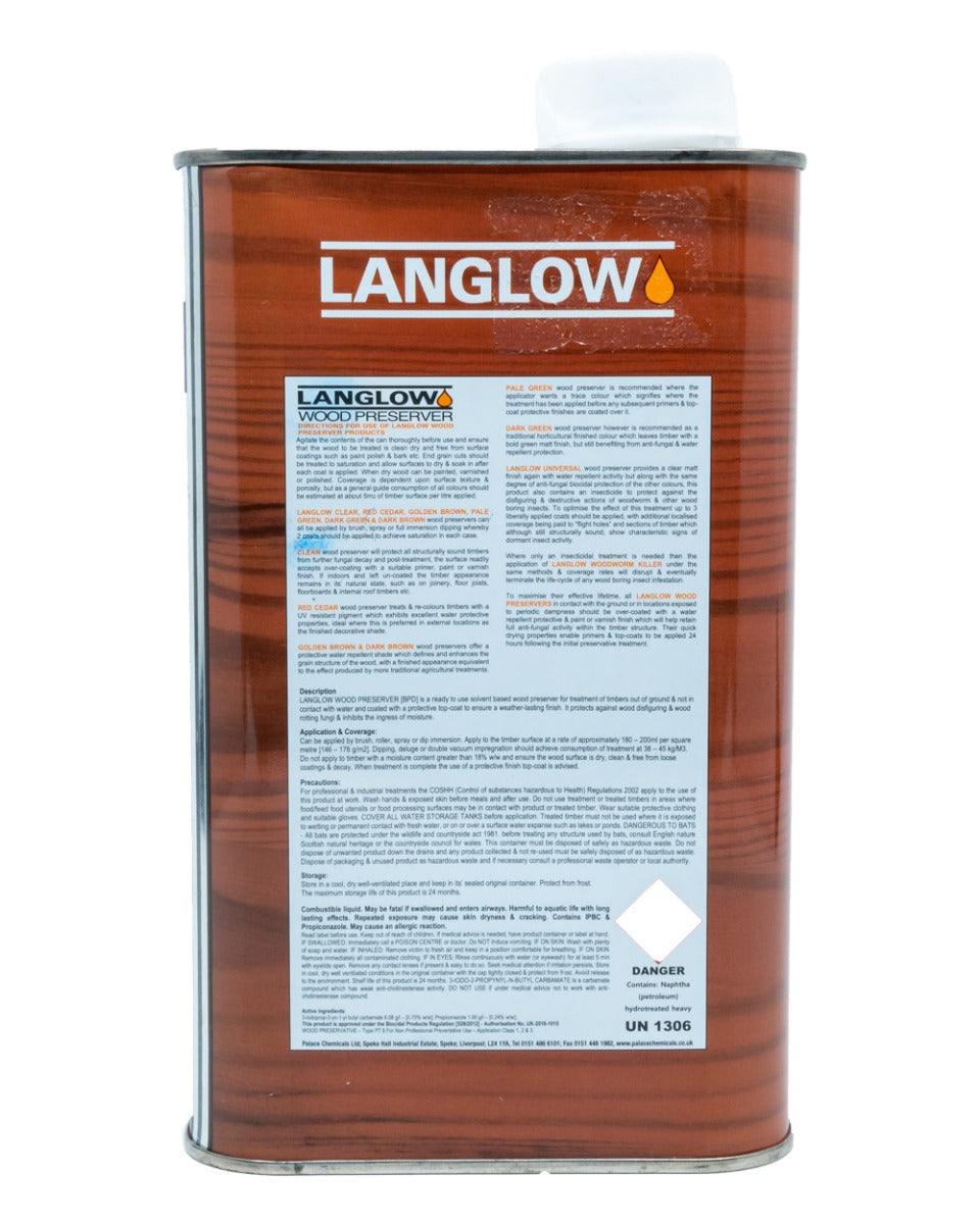 Langlow Wood Preserver 1 Litre
