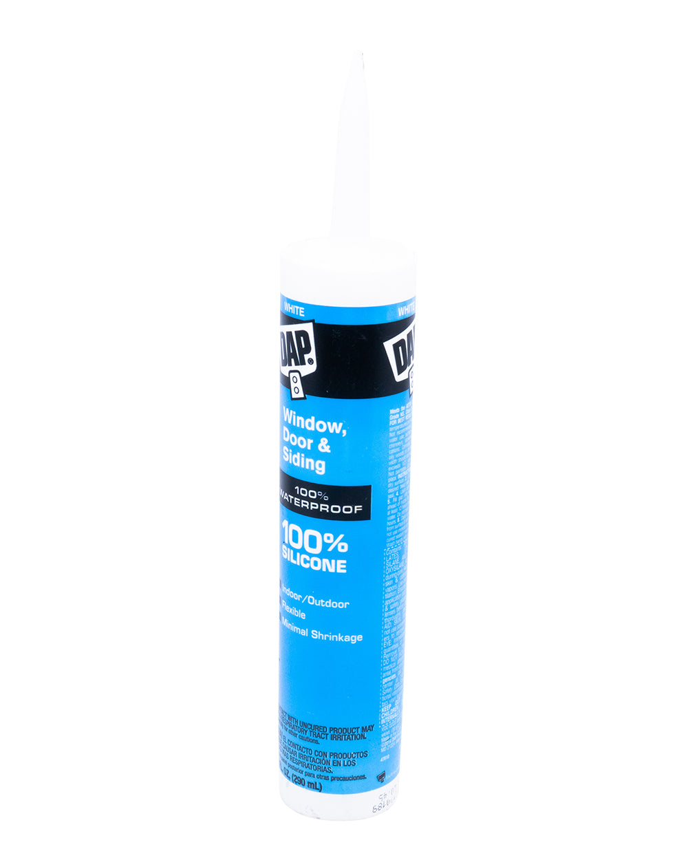 Dap W & D Silicone Rubber Sealant White 9.8Oz