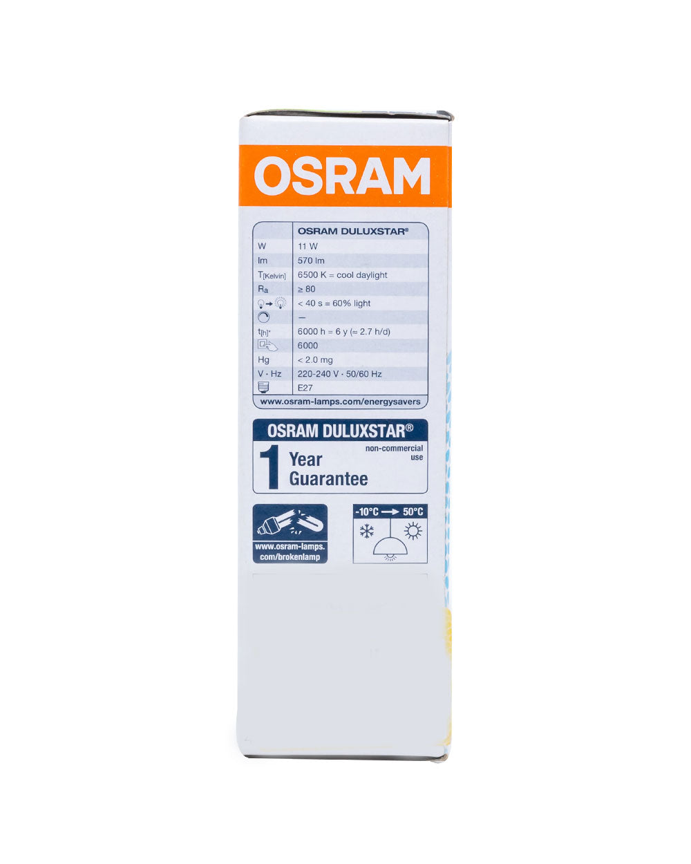Osram ESL 3U 11 Watts E27 Day Light