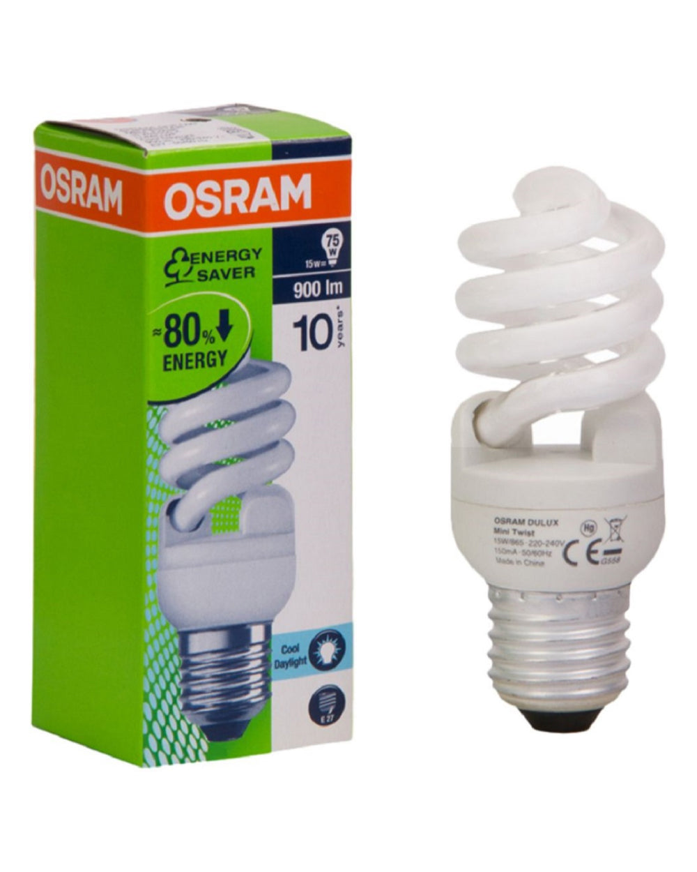 Osram Esl Spiral 15W E27 Day Light