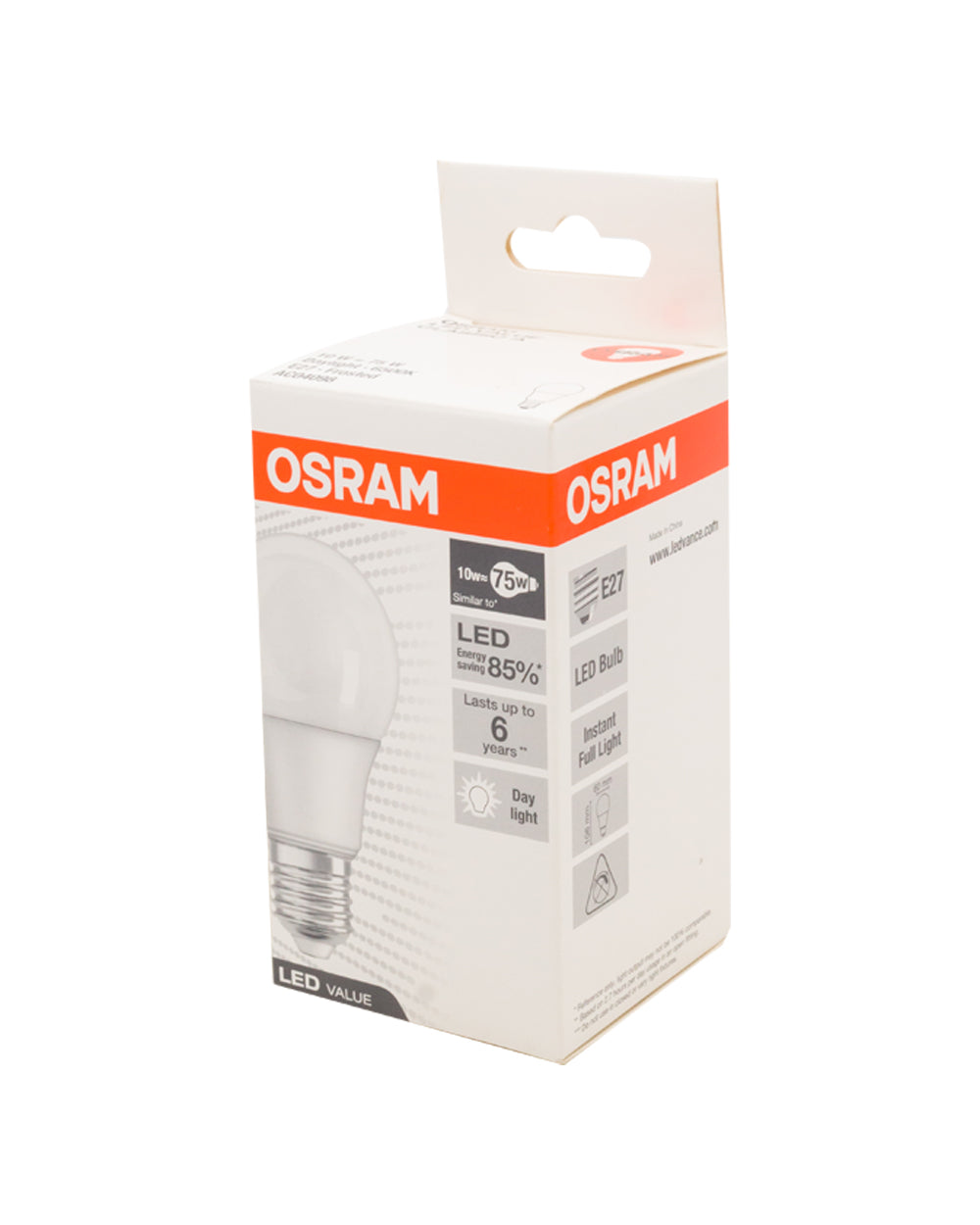 Osram LED Bulb 10W Day Light Frosted