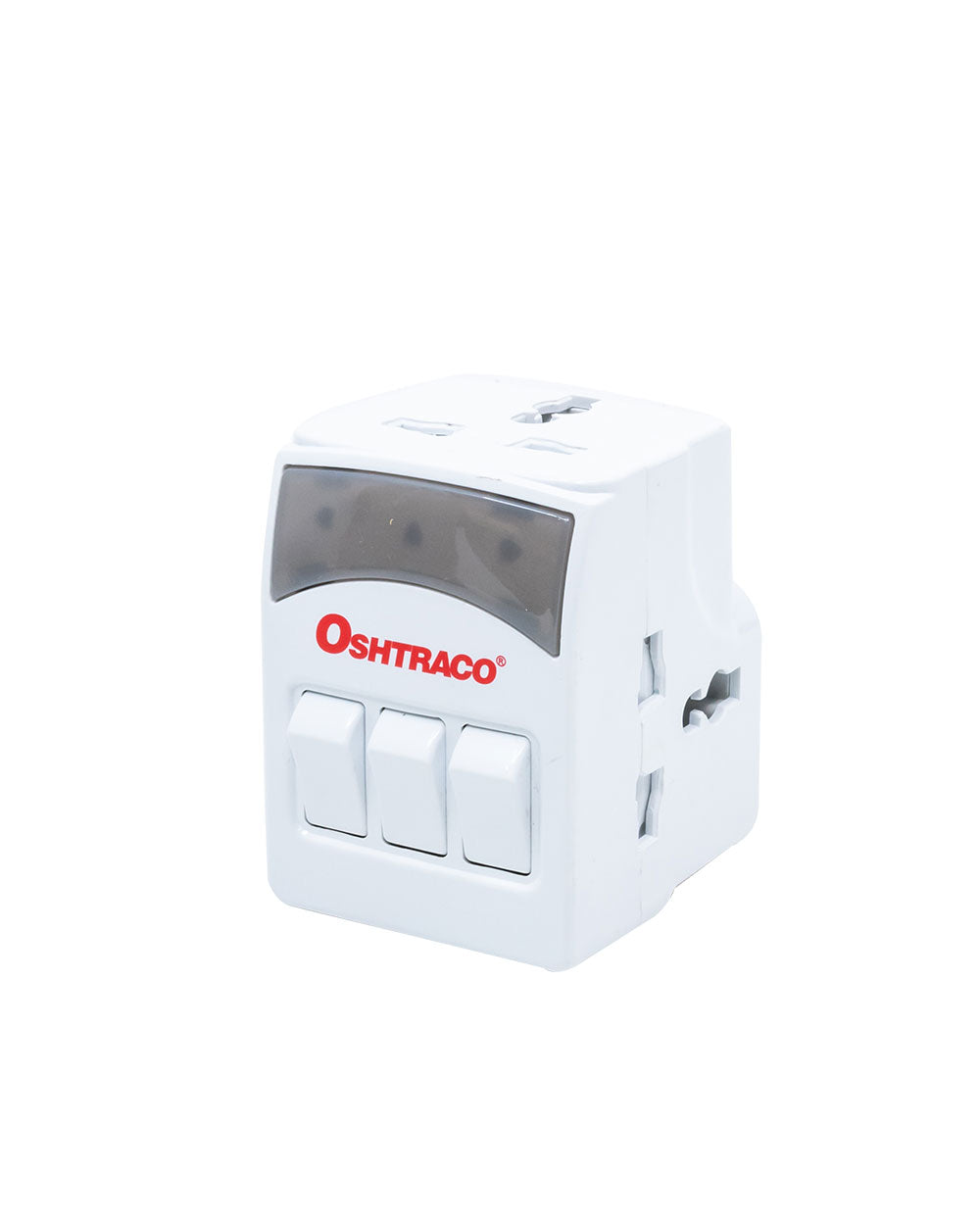 Oshtraco 3-Way Switch Universal Adaptor (MA-1020S)