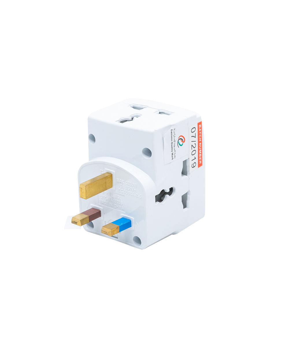 Oshtraco 3-Way Switch Universal Adaptor (MA-1020S)