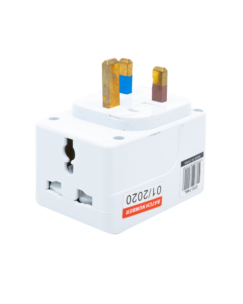 Oshtraco 13AMP 3 Way Multi Socket Adaptor With Neon