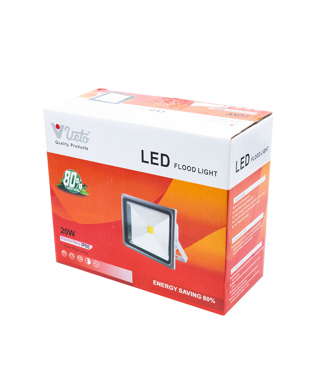Lexplus & Veto Led Flood Light 20w