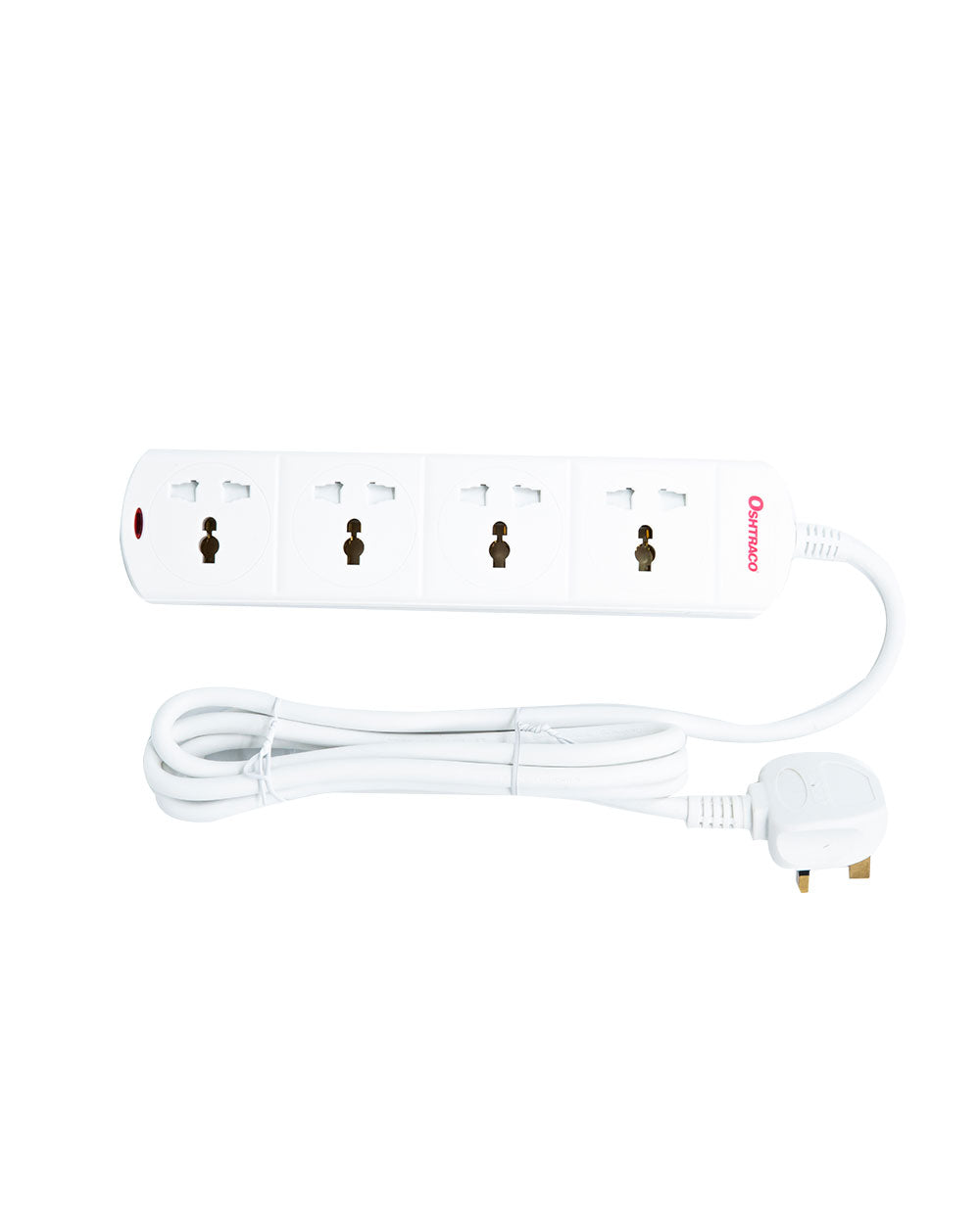 Oshtraco 4 Ways 13 AMP External Socket W/O switch W/ 2m wire