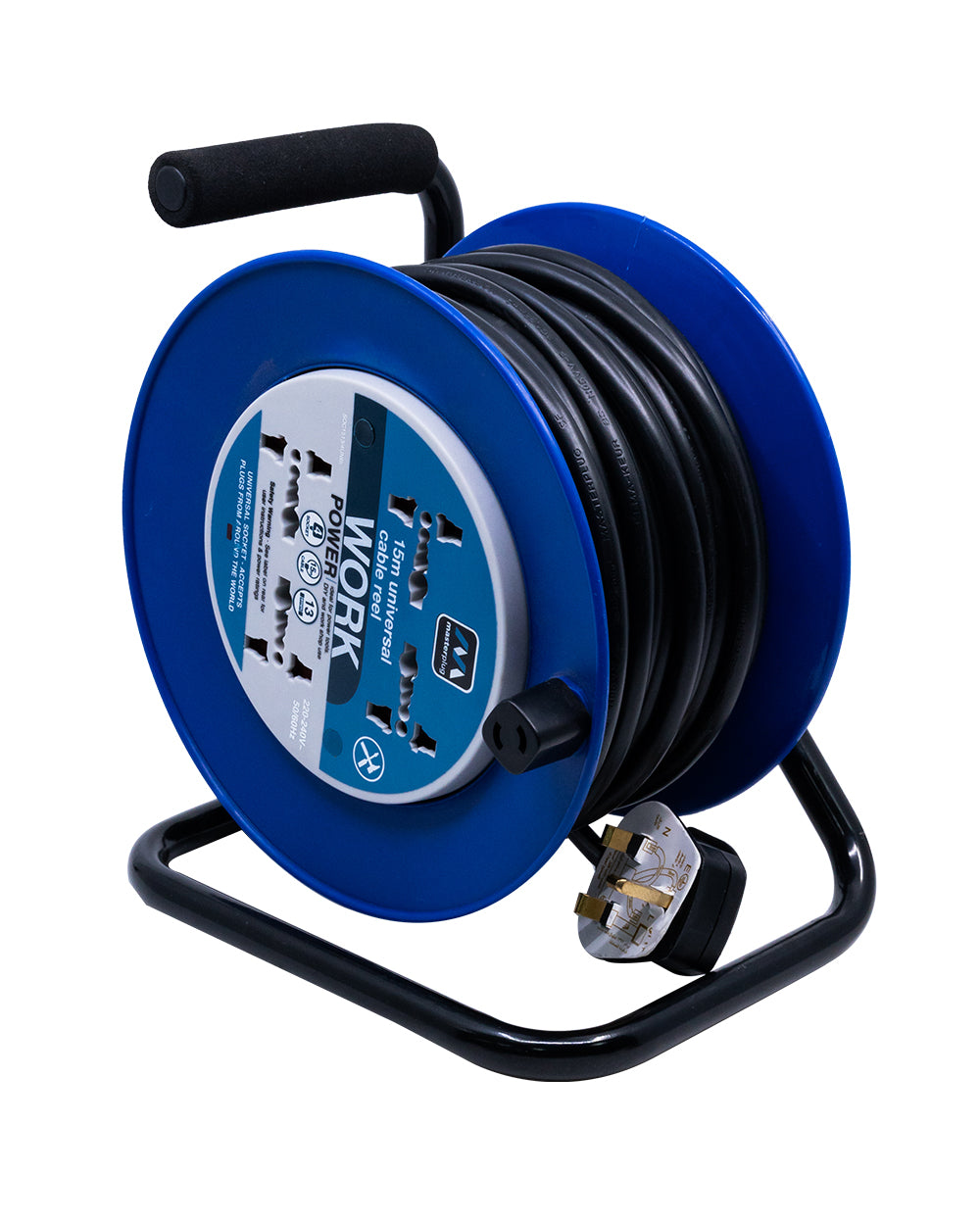 Master Plug Extension Cassette Reel 15metre
