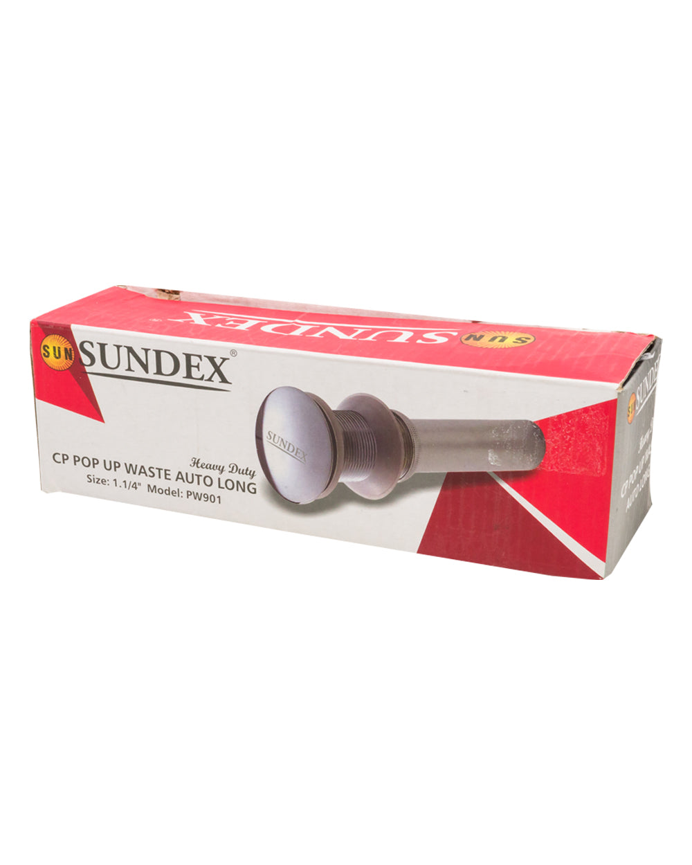 Sundex Chrome Plated Pop Up Waste