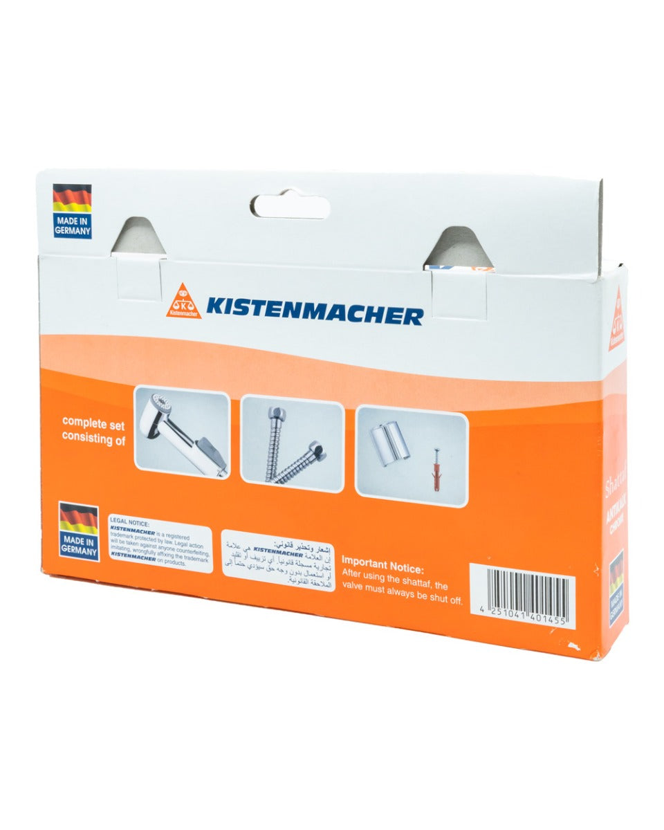 Kistenmacher Shattaf Classic Chrome with 100cm Hose