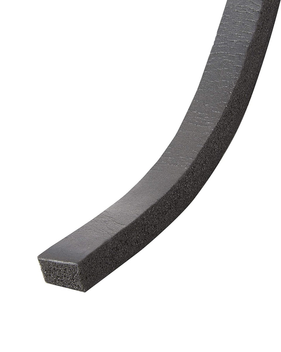 Frost King 1/2 x 5/16  inch 10 Foot Black Rubber Foam Tape Weather Seal