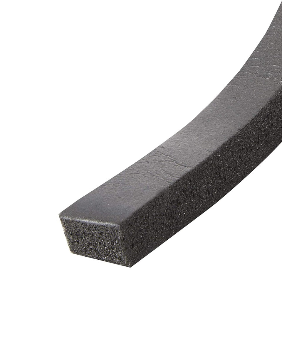 Frost King 1/2 x 5/16  inch 10 Foot Black Rubber Foam Tape Weather Seal