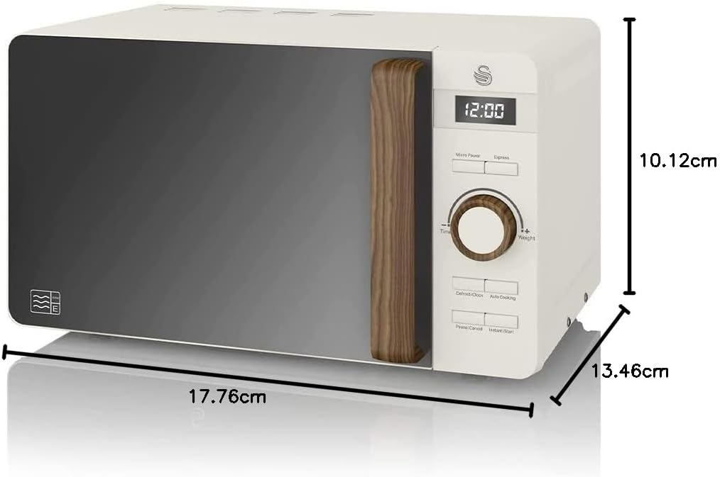 Swan Nordic Digital Microwave White 20L