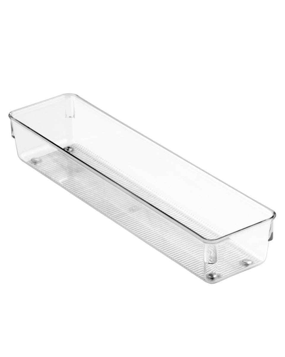 Interdesign Linus Drawer Organizer 3 x 12 x 2 inch Clear