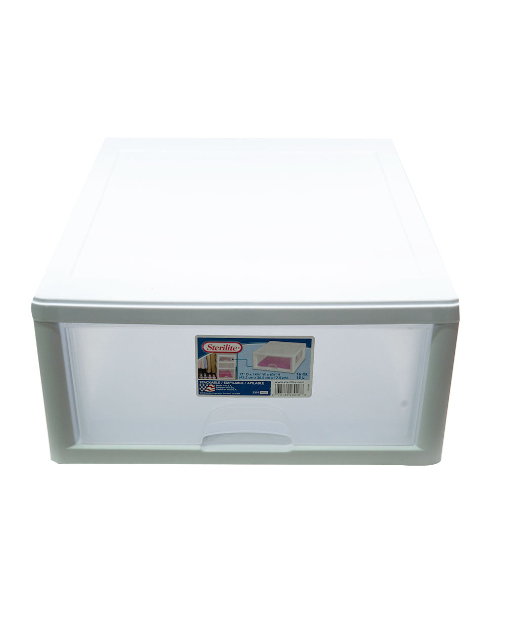 Sterilite 16QT Stacking Drawer