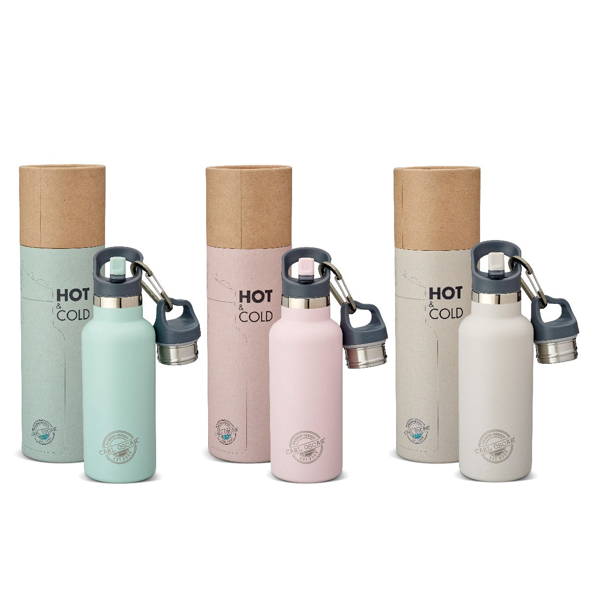 Carl Oscar Tempflask 0.5 L - Greige