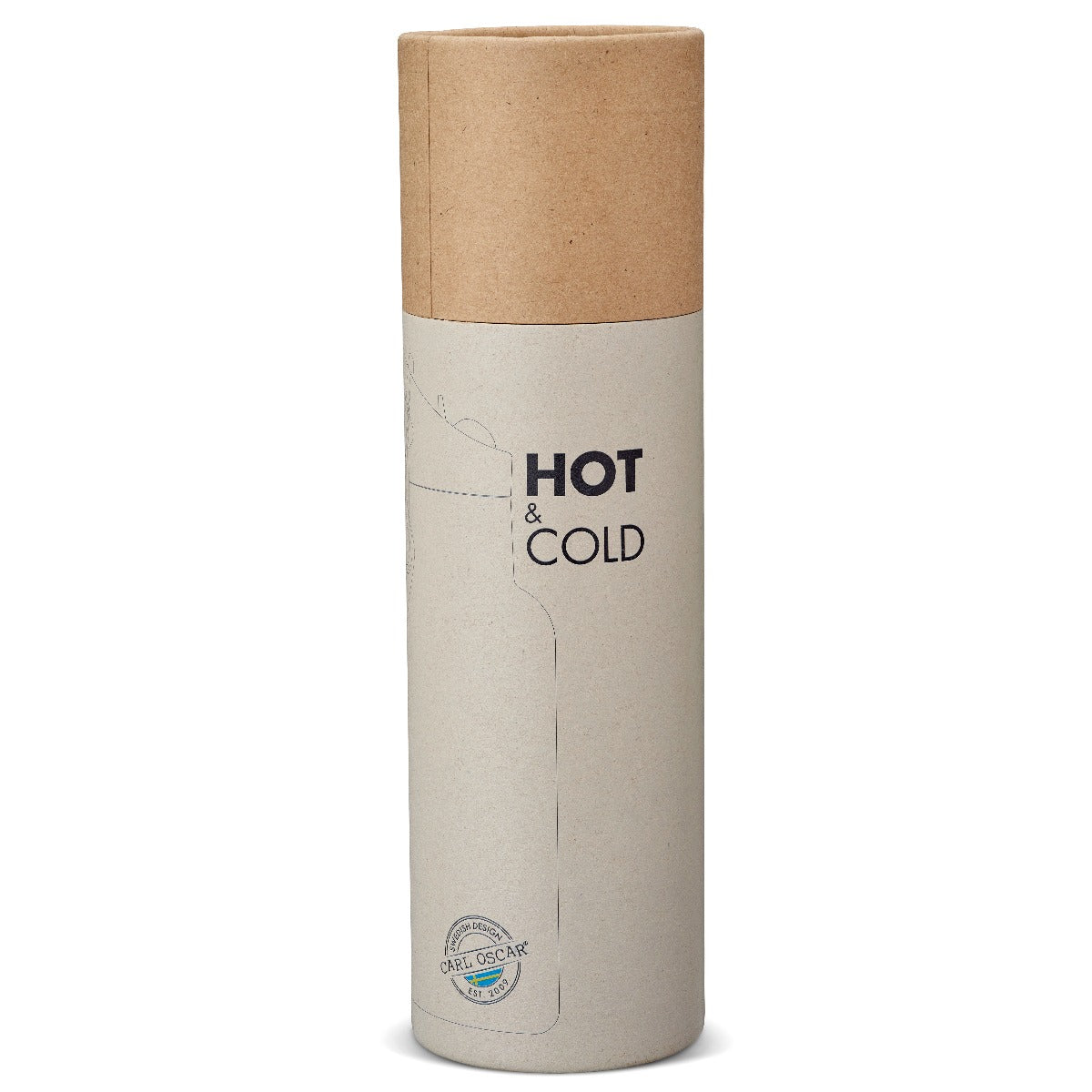 Carl Oscar Tempflask 0.5 L - Greige