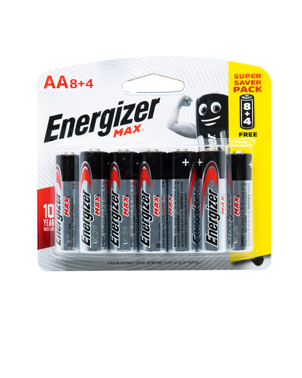 Energizer Power Seal (8+4) AA