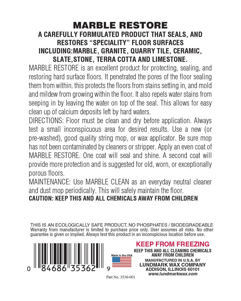 Lundmark Marble Restore 32 Ounce