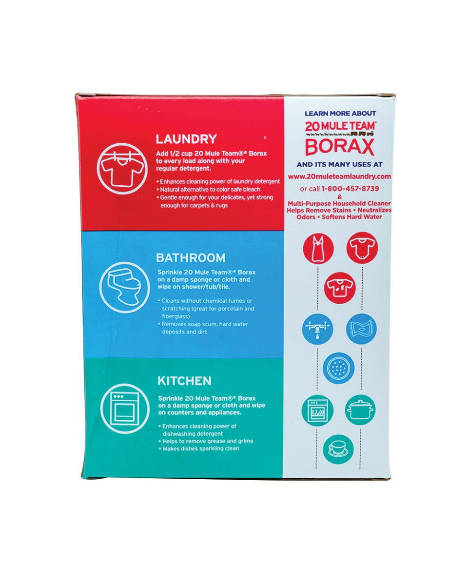 20 Mule Team Borax Detergent Booster 65 Ounce