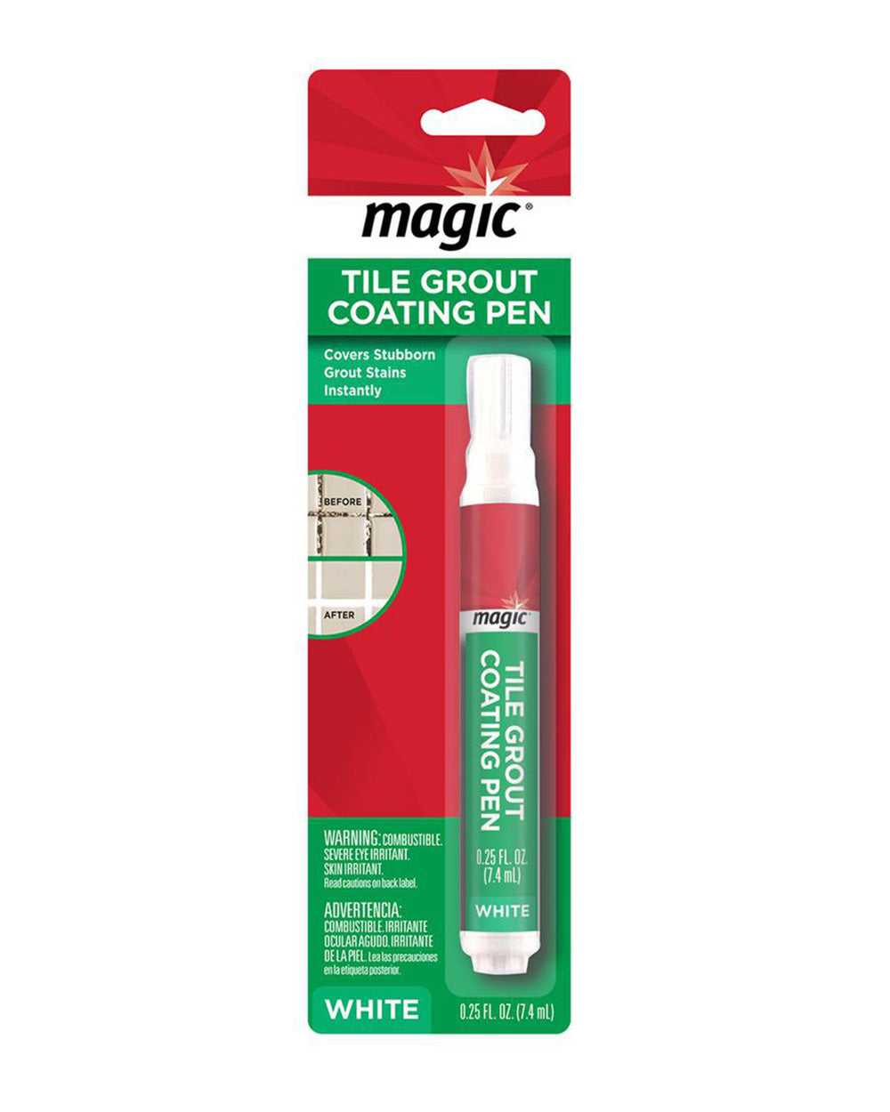 Magic Tile Grout Coating Pen 0.25Oz