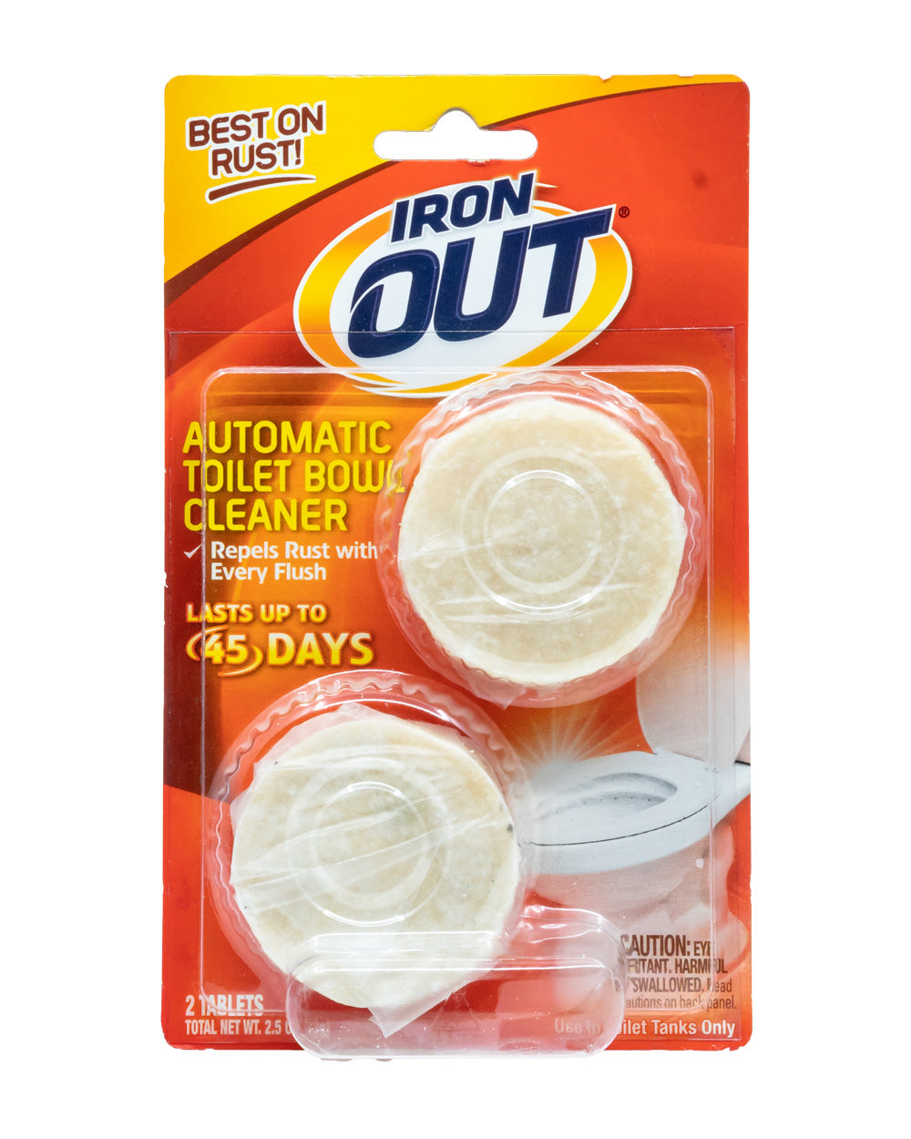 Iron Out Toilet Bowl Cleaner 2 pack