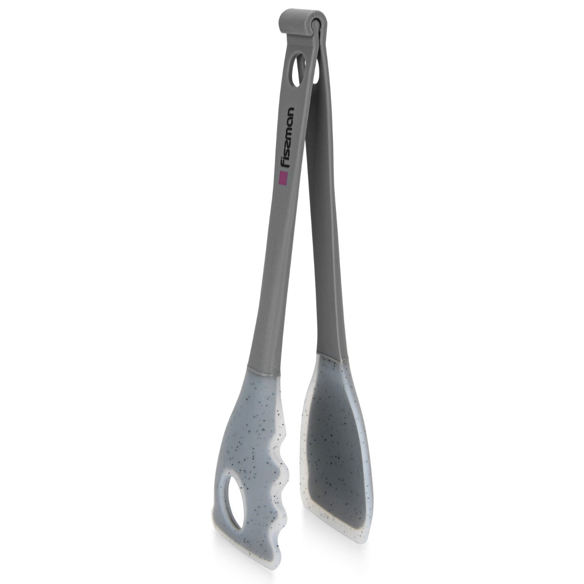 Fissman Multi Purpose Tongs Mauris Grey 28 cm Silicone