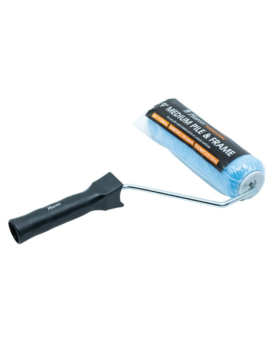 Harris 9" Blue High Density Medium Pile