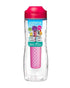 Sistema 800ml Tritan Infuser Bottle Pink