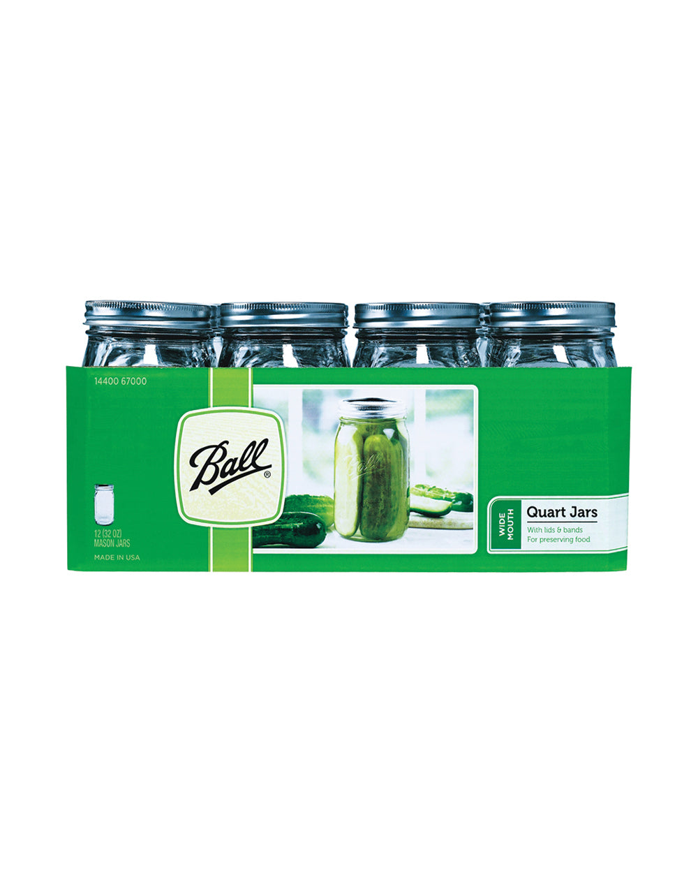 Ball Wide Mouth Mason Jar 32Oz 1 Piece