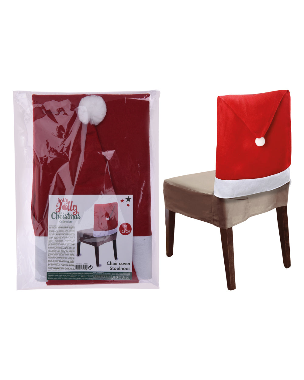 Homesmiths Chair Cover Xmas Hat 120Cm