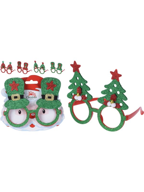 Homesmiths Glasses Frame Xmas 4Ass Design