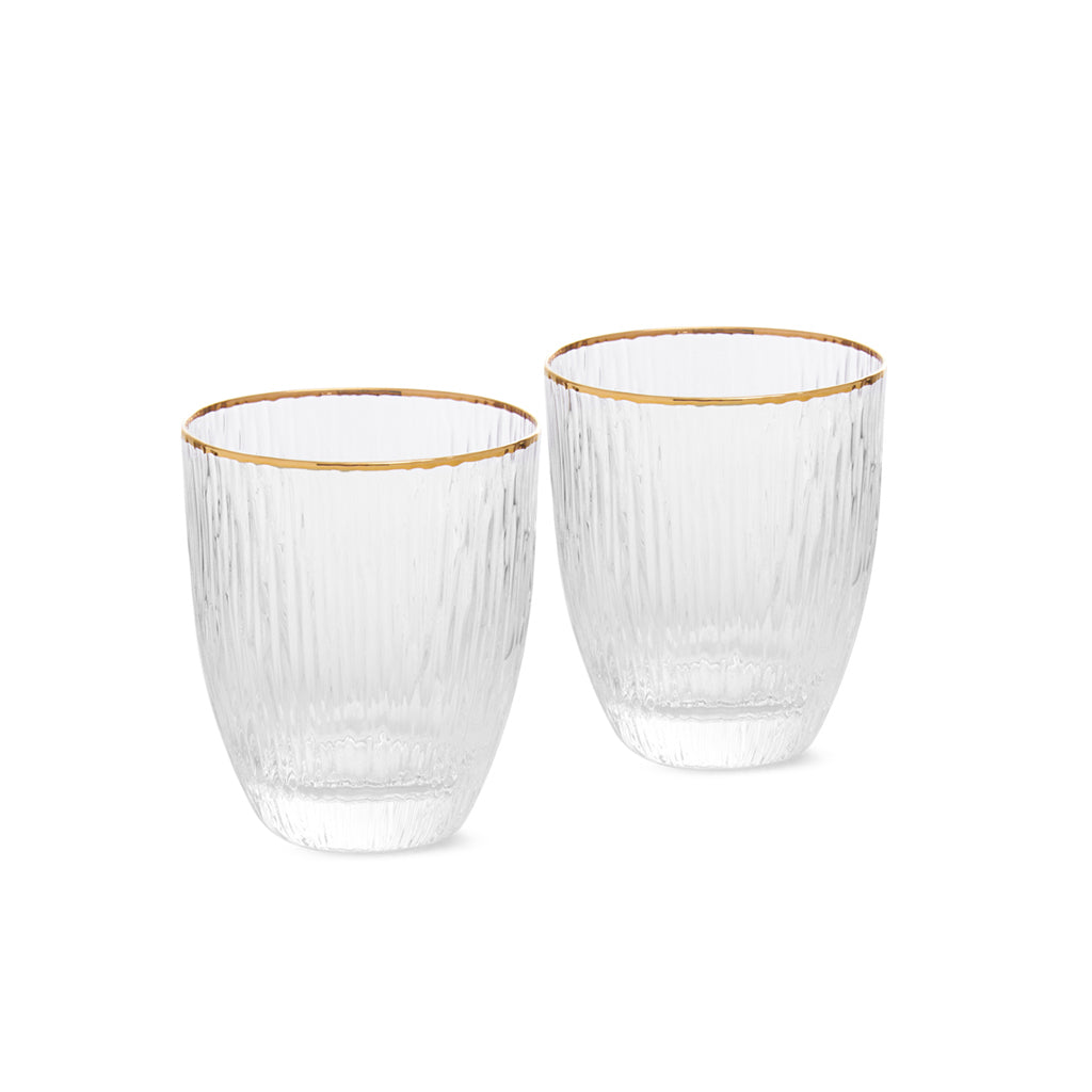 Fissman 2 Pieces Glasses 400ML Glass
