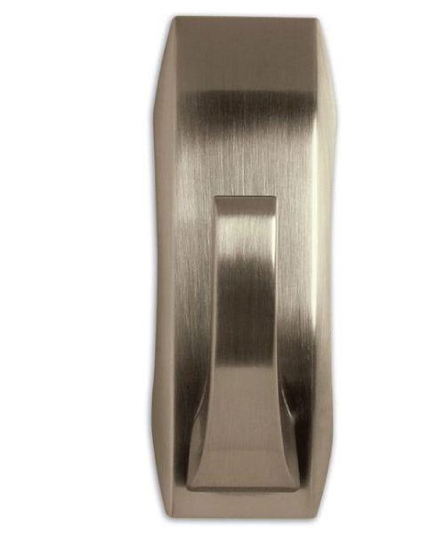 Command Medium Satin Nickel Metal Bath Hook