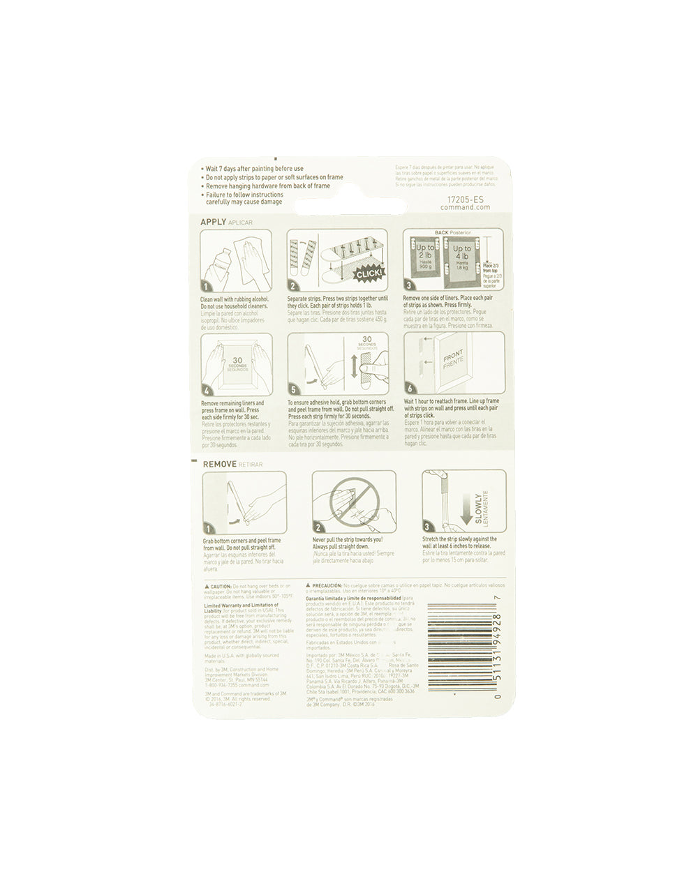 Command Small Picture Hang Strip Pack Of 8