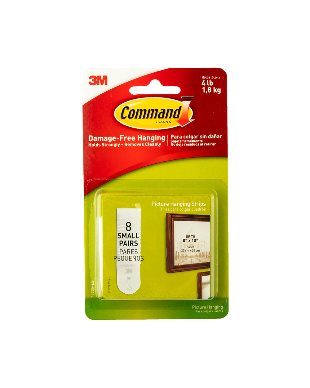 Command Small Picture Hang Strip Pack Of 8