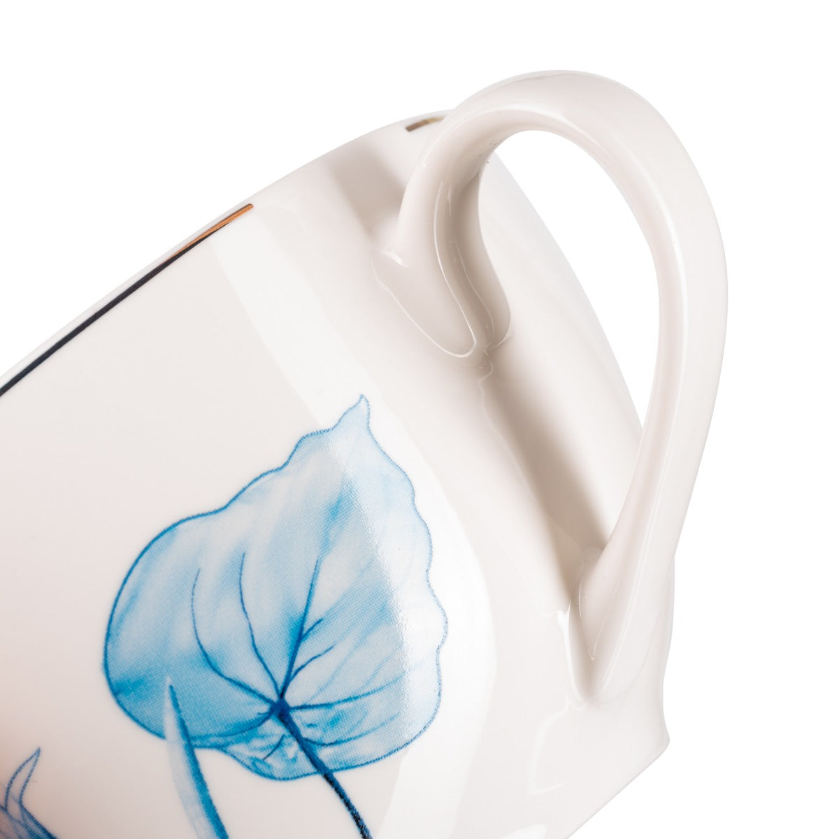 Fissman Lyon 220 ML Set of 2 Cups With Saucers