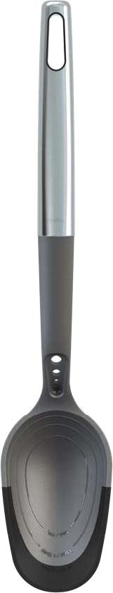 Oneida Solid Spoon With Silicone Handle