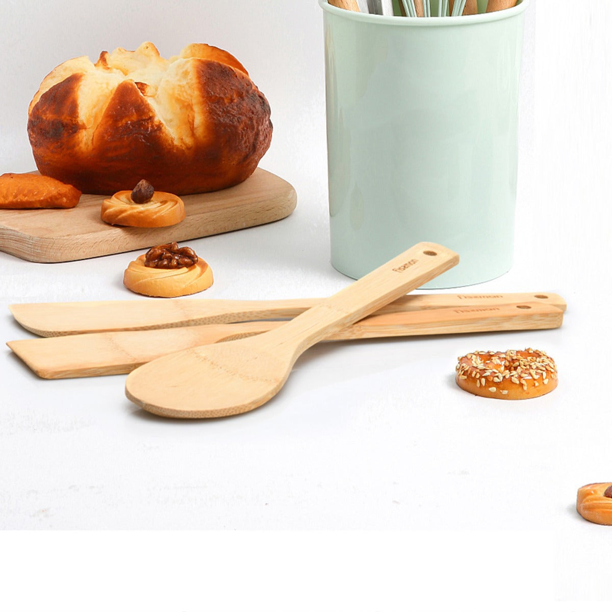 Fissman Solid Turner 30 x 6cm Bamboo