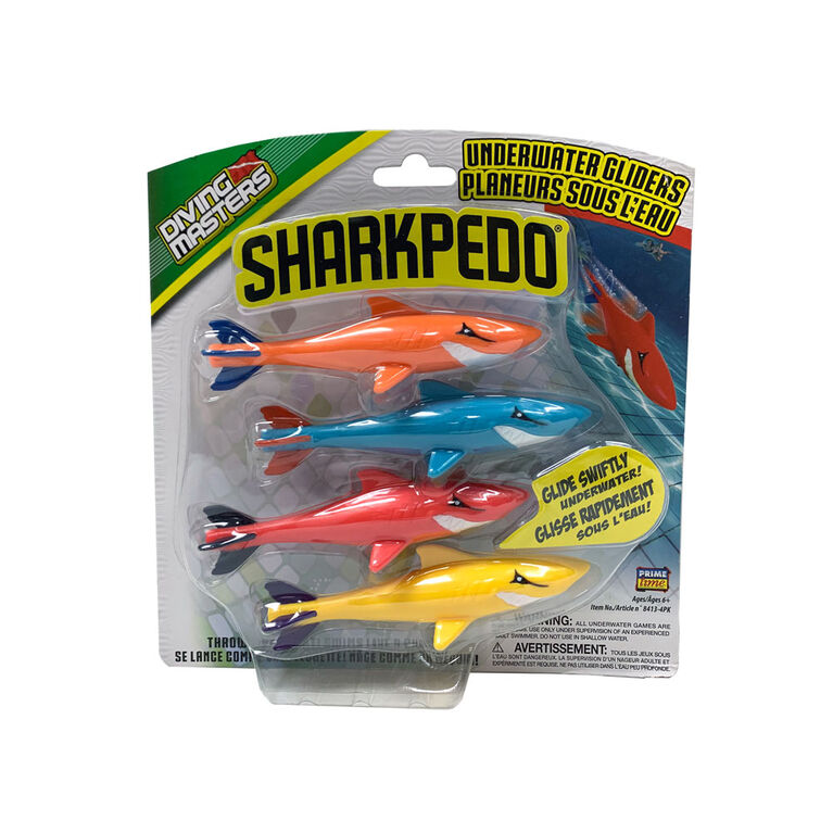 Max Liquidator Sharkpedo Pack of 4