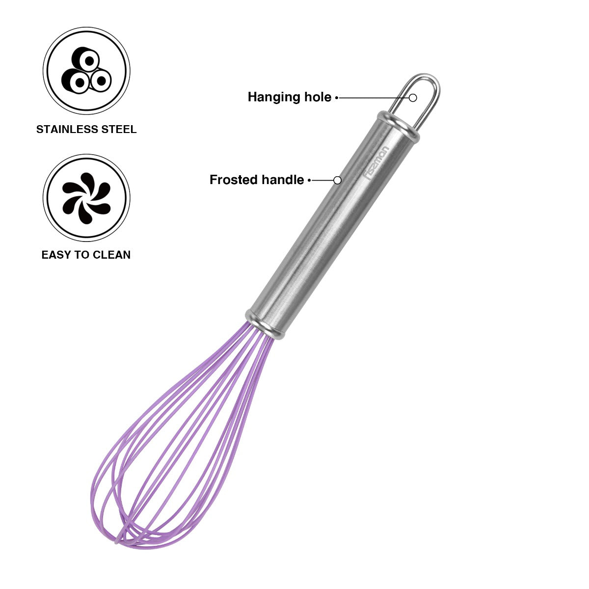 Fissman Whisk 34 cm Stainless Steel Assorted 1 Piece