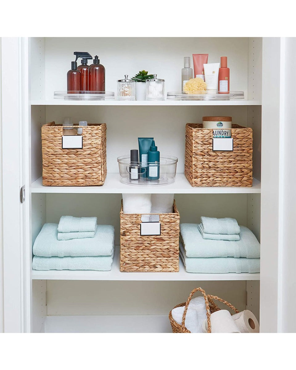 Interdesign Linus Turntable 11.2 x 11.2 x 1.2 inch Clear