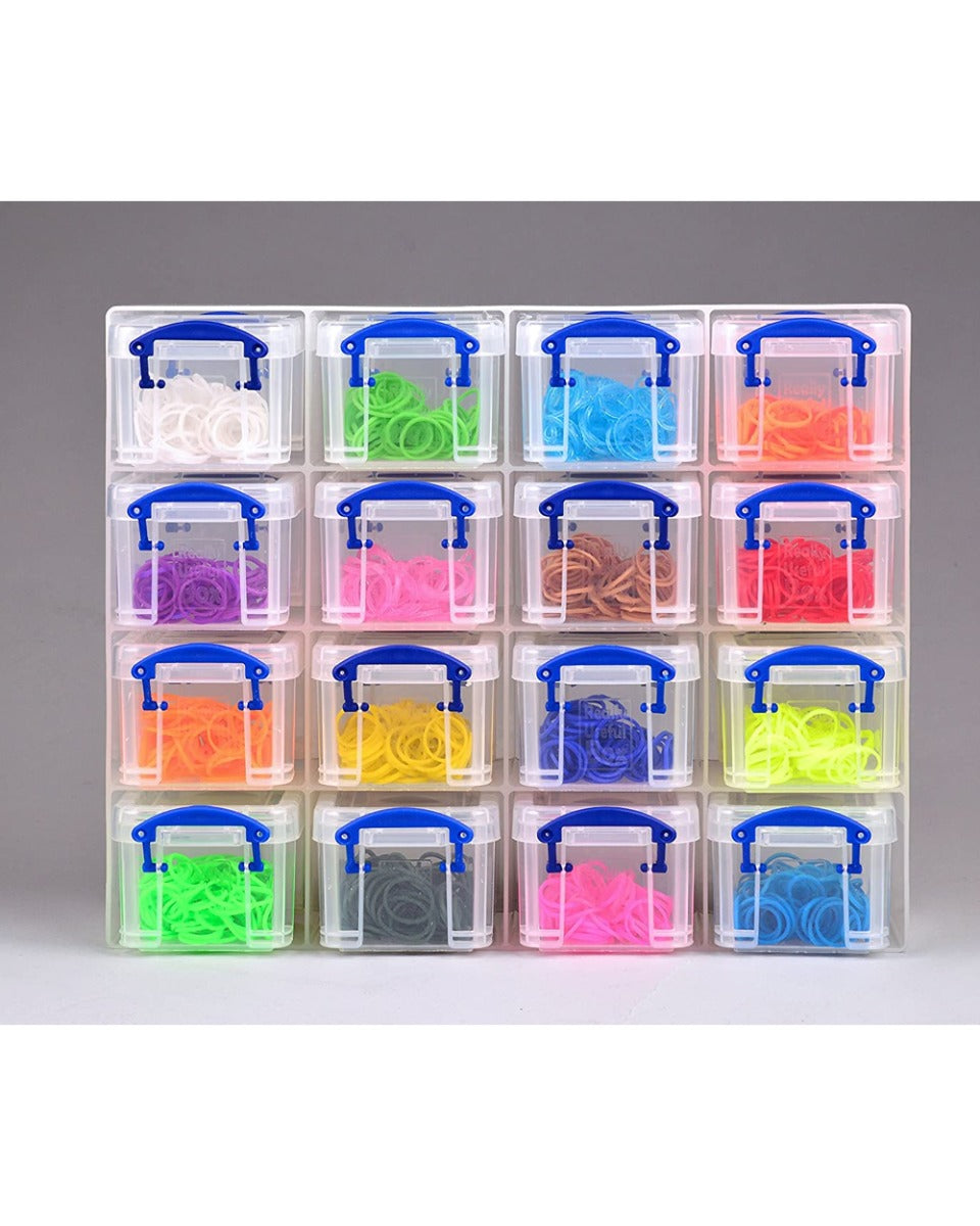 Really Useful Box Organizer Clear 16 Boxes x 0.14 Liter